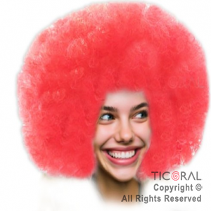 PELUCA HS2146-14 ROJA AFRICAN SUPER x 1